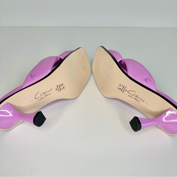 Circus Sam Edelman Sim Pink Square Toe Heel Sandal - Picture 10 of 15